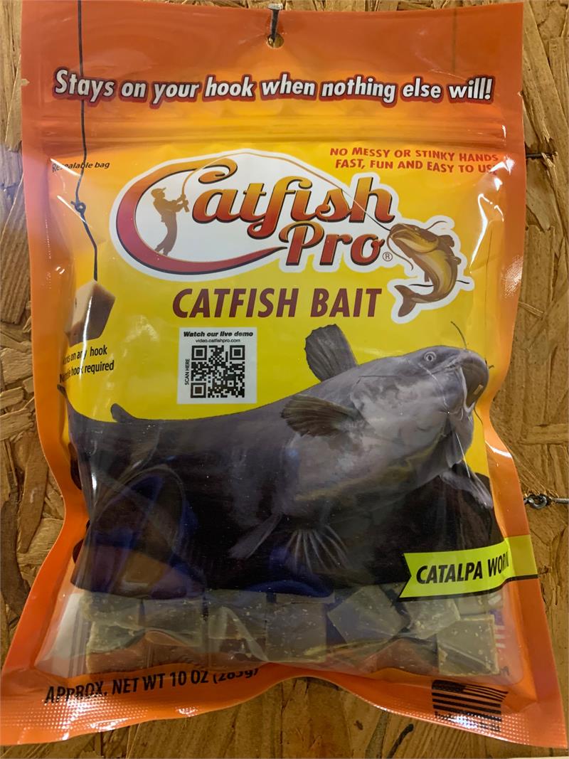 Catfish Pro Catalpa Worm Catfish Bait